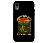 Mount Overthink Parque Nacional Retro Ansiedad y Pensamiento excesivo Carcasa para iPhone XR