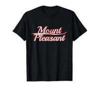 Mount Pleasant South Carolina Michigan Vintage Varsity Camiseta