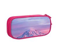 Mount Rainier National Park at Sunset - Estuche para lápices con impresión de parque nacional al atardecer