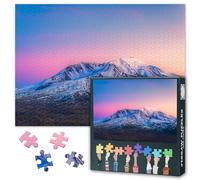 Mount St. Helens Skyline Puzzle 1000 piezas Adultos 70x50cm Natursland Art Puzzle Puzzle desafiante y desafiante como decoración de pared para sala de estar
