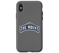 Mount St. Mary's University Mountaineers The Mount Logo Carcasa para iPhone X/XS