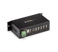 Hub USB - StarTech.com ST7200USBM Concentrador USB 2.0 Industrial de 7 Puertos para Montar