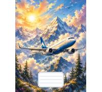 Mountain Adventure: Wide Ruled Composition Book for Teens, High School Students and Adventure Lovers for School Notes, Creative Writing, Homework and Everyday Use