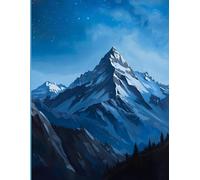 Mountain and Stars: A 200 page dotted journal with layout guide, legend, and table of contents