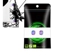 Mountain Bike Brake - Screw Washer Bolts, 2 Pieces Universal Bicycle Accessories, Concave Convex Balancer for Bike Adjustment, Commuting Road Cycling Gear, Safety Parts for Travel Camping School