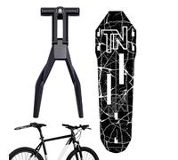 Mountain Bike Defending Board, Cycling Mud Guard,Lembo de barro bicicleta ajustable - Cubierta completa engrosada y ampliada, accesorios para ciclos de liberación rápida para ciclos de montaña y
