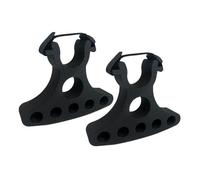 Mountain Bike Handlebar Stand, 2-Piece Mechanic Support Bracket, Portable Anti-Slip Stabilizer, Sturdy Maintenance Tool, Ideal for Garage, Cycling, Road Biking, Scooter, Outdoor Use