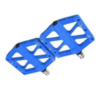 Mountain Bike Pedals - Lightweight Shockproof Non Slip Flat Pedals, Compact Cycling Pedal with Grip, Powersports Device, Bike Accessories for Men Women Adults, Outdoor Cycling Supplies