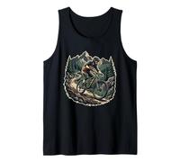 Mountain Bike Rocas Bosque Trail Montañas Ciclismo Camiseta sin Mangas
