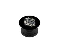 Mountain Bike Rocks Trail Montañas Ciclismo PopSockets PopGrip Adhesivo