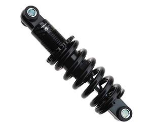 Mountain Bike Spring Shock Absorber DIY unidad 165mm 600lb trasera Biliar Coil Spring Shock Suspensiones Negro para Downhill Road Bike MTB