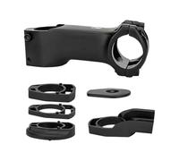 Mountain Bike Stem - Extensor de aleación de aluminio para manillar, enrutamiento de cable interno, cable interno de aleación de aluminio, vástago de enrutamiento de 7 grados ajustable para carreras