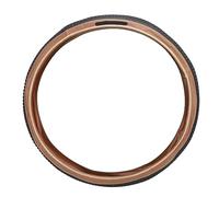 Mountain Bike Tire, 27.5x2.1 Inch Tire Folding Bead Replacement Tyre, Foldable Bead Wire Bicycle with Inner Tubes, Suitable for MTB Off Road Bike (Negro Amarillo)