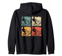 Mountain Biker MTB Uphill & Downhill Biking Ciclismo Ciclismo Sudadera con Capucha