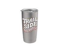 Mountain Biker Trail Side Therapist MTB Cycling Vaso térmico de acero inoxidable de doble pared