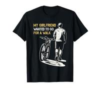 Mountain Biking Funny Cycling MTB Bicycle Bike Cyclist Camiseta