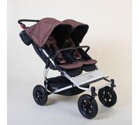 Mountain Buggy Duet Cochecito gemelar Heritage V4 Cochecito Caviar Negro