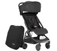 Mountain Buggy Nano V3 (2020+) - Cochecito de bebé, color negro, incluye bolsa de viaje
