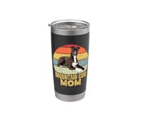 Mountain Cur Mamá Caza Perro Raza Orgullo Vaso térmico de acero inoxidable de doble pared