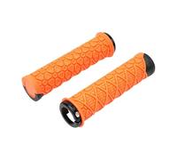 Mountain Cycle - Manillar para bicicleta de montaña con un par de silicona ventilada, estructura de bloqueo mejorada, 22,2 mm, control reforzado, inserto de poliestireno duro, ciclo de bloqueo de