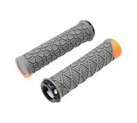 Mountain Cycle - Manillar para bicicleta de montaña con un par de silicona ventilada, estructura de bloqueo mejorada, 22,2 mm, control reforzado, inserto de poliestireno duro, ciclo de bloqueo de