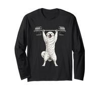 Mountain Dogs Gimnasio Humor Gran Pirineo Peso Muerto Amante de los Perros Manga Larga
