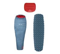 Mountain Equipment - Sacos de dormir para trekking - Pack Saco de dormir + Colchoneta Snowleader Izquierda