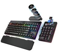 MOUNTAIN Everest MAX Gaming Tastatur - MX Azul, ISO, DE-Layout, Negro