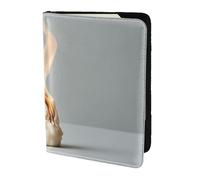 Mountain Forest in the Rain - Funda para pasaporte de viaje, funda de piel, accesorios esenciales de viaje para equipaje, Magical Fire, Talla única, Contemporáneo