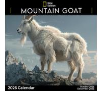 Mountain Goat Calendar 2026: A Year of Hardy and Agile Mountain Goats on High Peaks | Kalender Calendario Calendrier