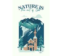 Mountain Landscape Christian Composition Notebook: Positive Journal for Meditation, Motivation, Hiking, for Men and Women | 6x9 Line Pages