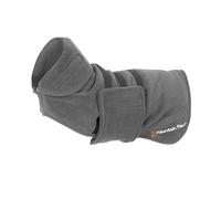 Mountain Paws Bata de Secado para Perros, Toalla de Microfibra, Bata de baño súper Absorbente con Cuello/Capucha Ajustable y Correa para el Vientre, súper Suave, Secado rápido