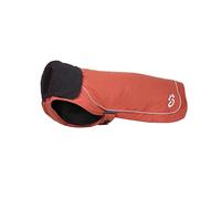 Mountain Paws Bata Impermeable y Resistente al Viento Cordura con Forro Polar para Perro, Color Naranja, Talla S