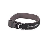 Mountain Paws Collar para Perro, grande, Color Negro