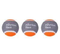 Mountain Paws Pelotas de Tenis para Perros de Alta Visibilidad y Resistentes, Paquete de 3
