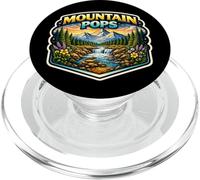 Mountain Pops Hiker Abuelo Abuelo Padre Papá Senderismo PopSockets PopGrip para MagSafe