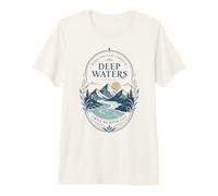 Mountain River Faith Verse Deep Waters Comfort Cita Camiseta Premium