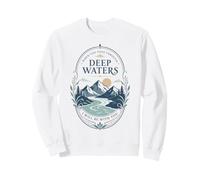 Mountain River Faith Verse Deep Waters Comfort Cita Sudadera