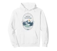 Mountain River Faith Verse Deep Waters Comfort Cita Sudadera con Capucha