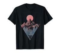 Mountain Sunset Nature Landscape Camiseta