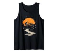 Mountain Sunset Nature Landscape Camiseta sin Mangas