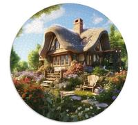 Mountain Village Cottage 1000 Teile Science Fiction Puzzle Für Erwachsene Bildungspiele Stresslindernde Unterhaltung Teamgeist Pflegen Für Die Ganze Familie, Geschenke Für Frauen & Männer 1000pcs (67.