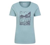 Mountain Warehouse Camiseta Discover St Ives Impreso para Mujer (MW4027)