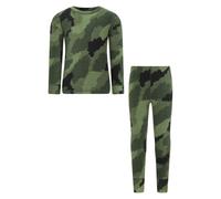 Mountain Warehouse Conjunto de Capa Base Camuflaje de Tejido Polar (MW3647)