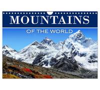 Mountains of The World (Wall Calendar 2026 DIN A4 landscape), CALVENDO 12 Month Wall Calendar: Discover the breathtaking beauty of mountains throughout the year with this beautiful calendar for 2026