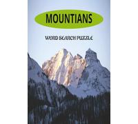 Mountains Word Search Puzzle: An exciting mountain word search puzzle book