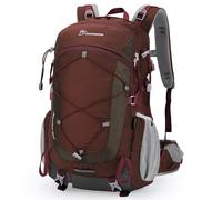MOUNTAINTOP 40 l mochila para senderismo, hombres, mujeres, mochila para trekking, mochila para aire libre con cubierta para lluvia, para camping, senderismo, viajes, 55 x 35 x 25 cm