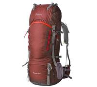 MOUNTAINTOP 80L Mochila Senderismo Trekking Montaña Hombre Mujer | Diseñada para trekking y expediciones, cremalleras YKK, funda de lluvia, soporte lumbar reforzado cinturón acolchado