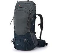 MOUNTAINTOP 80L Mochila Senderismo Trekking Montaña Hombre Mujer | Diseñada para trekking y expediciones, cremalleras YKK, funda de lluvia, soporte lumbar reforzado cinturón acolchado