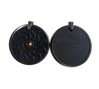 Mounteps Armonía colgante, collar universal para hombres y mujeres para mejorar el sueño,Colgante con marco exterior de acero inoxidable (Amarillo)